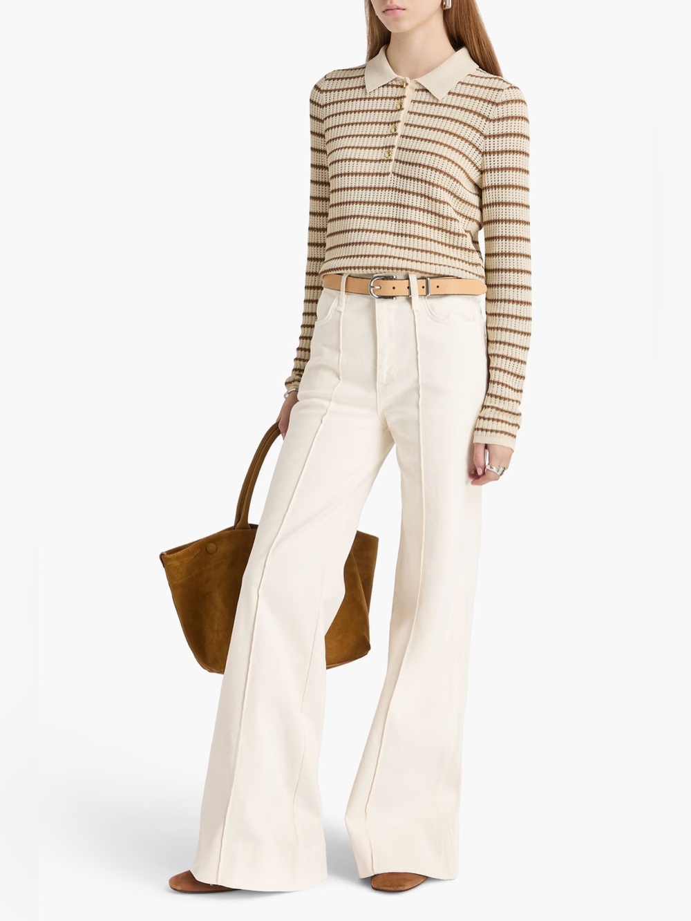 rag & bone Skylar Wide Leg Trouser Jeans Size 28 NWT